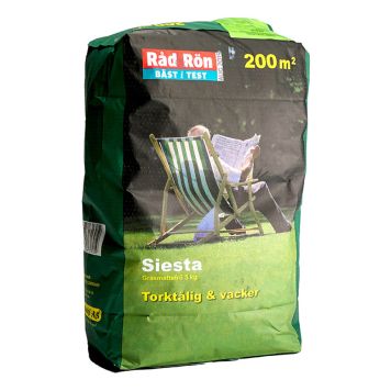 GRÄSFRÖ SKÅNEFRÖ SIESTA 5KG 200M²