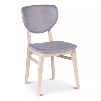 MATSTOL STENEXPO FÅRÖ VITOLJAD EK/GRÅ