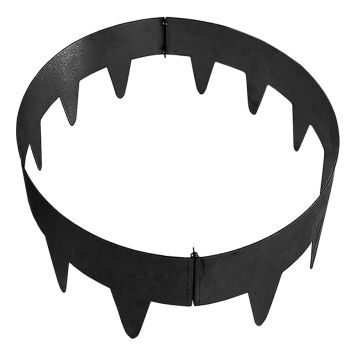 RABATTKANT SKOTTE GARDEN 26CM SVART