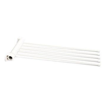 HANDDUKSSTÅNG HABO SVÄNGBAR 5-ARM VIT 