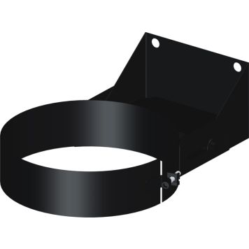 TELESKOPISKT VÄGGFÄSTE DINAK Ø250 7-12CM SVART