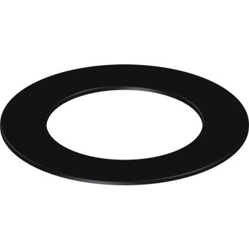 TÄCKRING DINAK EMALJERAD Ø130MM SVART