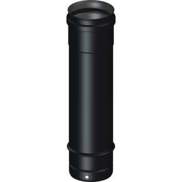 EMALJRÖR DINAK TILL PELLETSKAMIN Ø80 275MM SVART