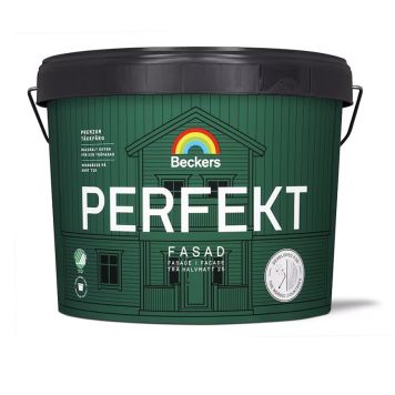 AKRYLATFÄRG BECKERS PERFEKT FASAD 200 VIT 10L