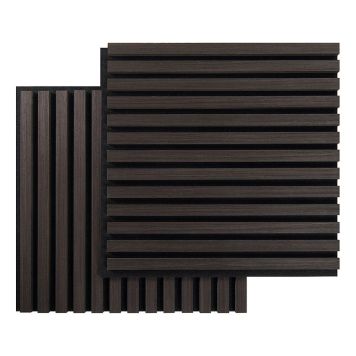 AKUSTIKPANEL FIBROTECH SQUARE SMOKED OAK 22X520X520MM