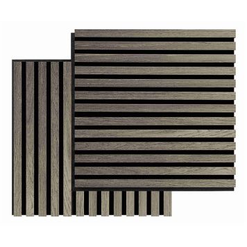 AKUSTIKPANEL FIBROTECH SQUARE GRÅ EK 22X520X520MM