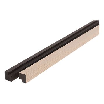 AVSLUTNINGSLIST FIBROTECH LKUS EK 3000MM 2ST