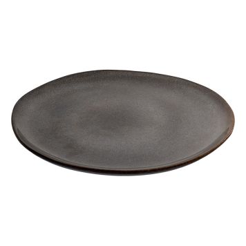 TALLRIK HOUSE NORDIC KERAMIK GRÅ/BRUN Ø27CM 4 ST