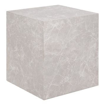 SIDOBORD HOUSE NORDIC LILY MARMORLOOK 40X45X40CM BEIGE