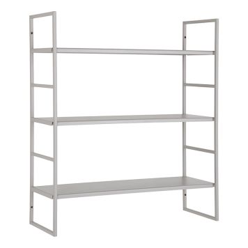 HYLLA HOUSE NORDIC SOPHIE 3 HYLLOR STÅL 48X55X17CM GRÅ