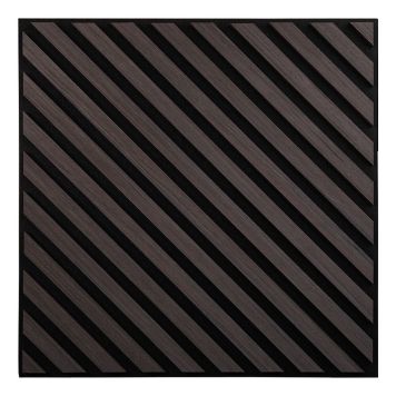 AKUSTIKPANEL SMARTWALL BY NQD FISKBEN CANOVA MÖRKGRÅ EK 553X553X21,5MM 4-PACK 