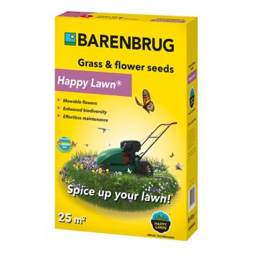 GRÄS- & BLOMFRÖ BARENBRUG HAPPY LAWN 0,5KG