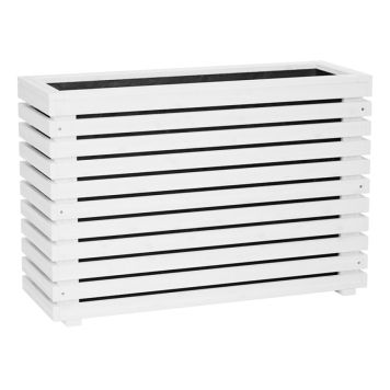 PLANTERINGSLÅDA JABO HORIZONT 35X100X70CM VIT