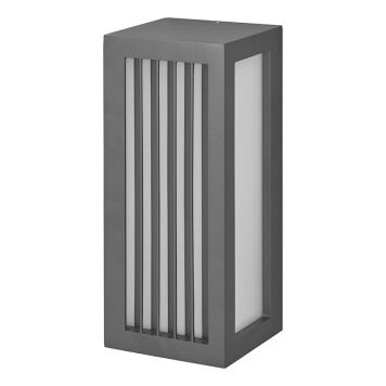 VÄGGARMATUR RADICK GRÅ E27 IP65 250MM