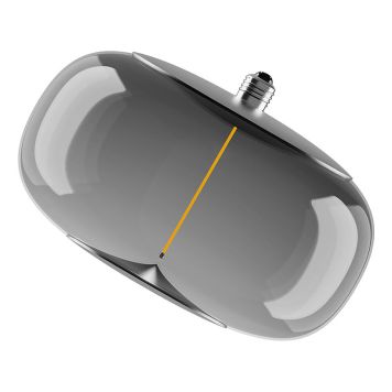 LJUSKÄLLA OSRAM VINTAGE 1906 ELIPSE LED RUND E27 4W SMOKE 