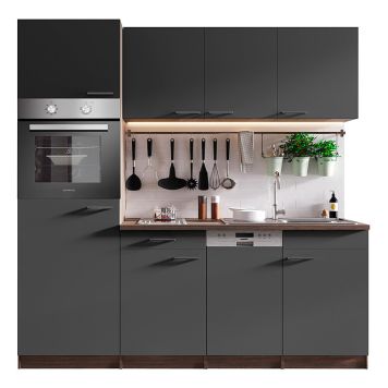 KÖK RESPEKTA OLIVER 0140KB205EYGC GRÅ 205CM 