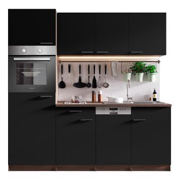 KÖK RESPEKTA OLIVER 0140KB205EYSC SVART 205CM 