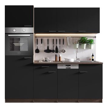 KÖK RESPEKTA OLIVER 0140KB205EYS SVART 205CM