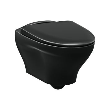 VÄGGHÄNGD TOALETT GUSTAVSBERG ESTETIC 8330 C+ SVART