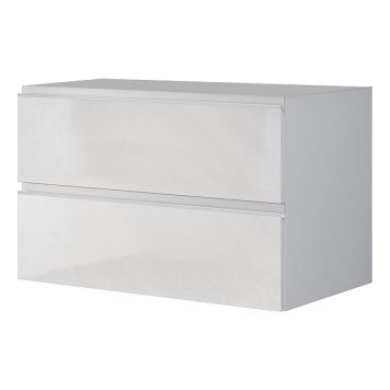 TVÄTTSTÄLLSSKÅP ARROW VICTORIA 80CM VIT HÖGGLANS