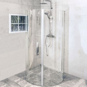 DUSCHDÖRR ARROW FREE MINI RAK 70CM KLARGLAS