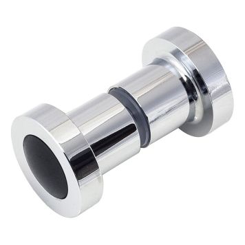 DÖRRKNOPP ARROW TWICE ALUMINIUM KROM 1ST