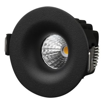 DOWNLIGHT DESIGNLIGHT Ø52MM 4,2W SVART 