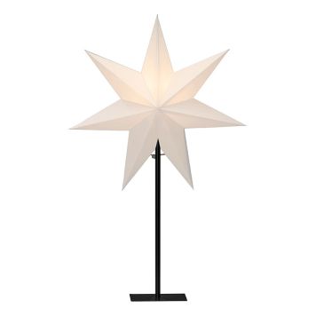 ADVENTSSTJÄRNA KONSTSMIDE STÅENDE Ø40CM VIT 