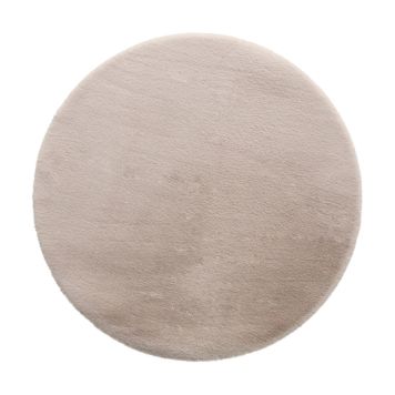 MATTA SUPERSOFT Ø130CM GRÅBEIGE 
