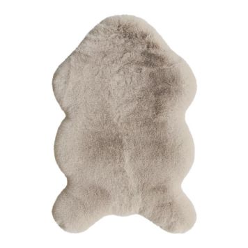 KONSTFÄLL 60X90CM GRÅBRUN