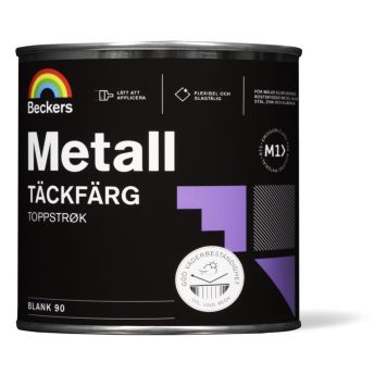 METALLACKFÄRG BECKERS VIT BAS A 0,675L