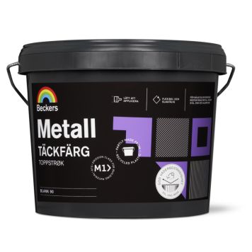 METALLACKFÄRG BECKERS VIT/A 2,7L