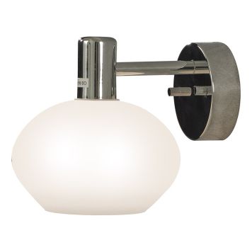 VÄGGLAMPA ANETA ELBA BAD 1L, KROM, 2W G9 