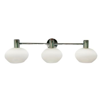 VÄGGLAMPA ANETA ELBA BAD 3L, KROM, 3x2W G9 