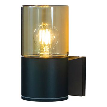 VÄGGLAMPA ANETA LIGHTING LYSEKIL IP44 E27 SVART