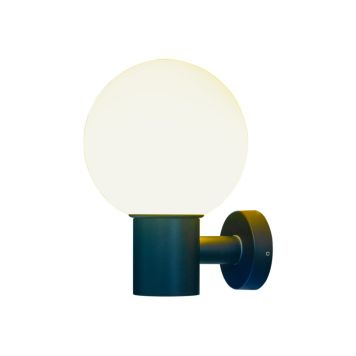 VÄGGLAMPA ANETA LIGHTING SALTVIK SVARFT/VIT