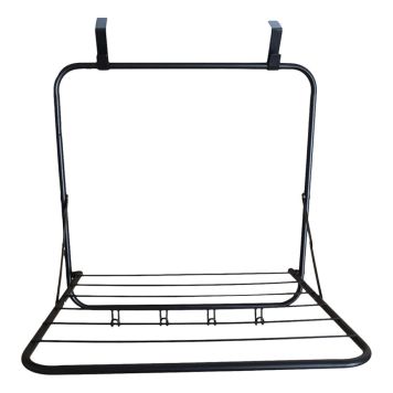 TORKSTÄLLNING FÖR DÖRR TORKLÄNGD 4M SVART 