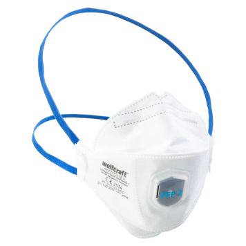 SKYDDSMASK WOLFCRAFT MED VENTIL FFP2 V 2-PACK
