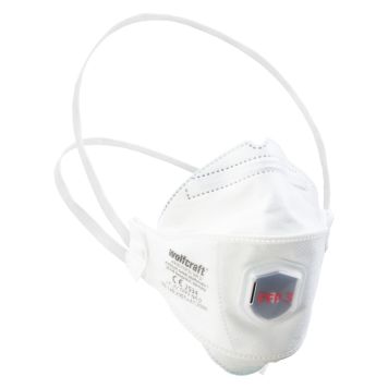 SKYDDSMASK WOLFCRAFT MED VENTIL FFP3 V 2-PACK