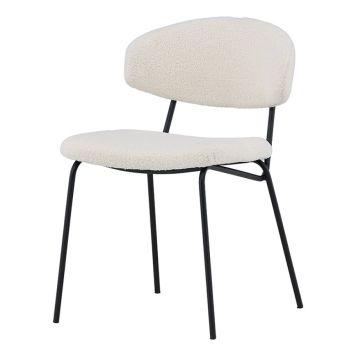 MATSTOL VENTURE HOME CHICO VIT/SVART 