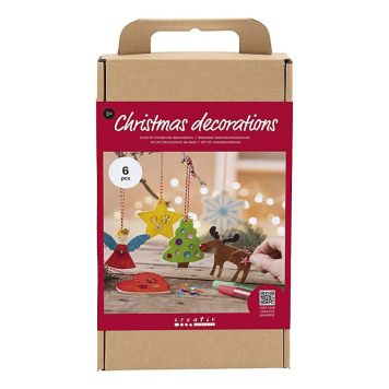 JULPYSSEL CREATIV COMPANY MINI DIY KIT JULDEKORATIONER I TRÄ