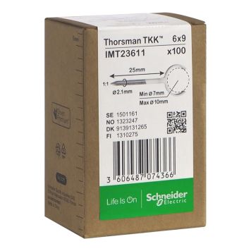 KLAMMER SCHNEIDER ELECTRIC TKK 7-10 2,1X25MM 100ST