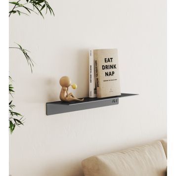 BADRUMSHYLLA MATTSVART 40CM