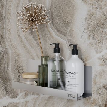 BADRUMSHYLLA BORSTAD ALUMINIUM 30CM