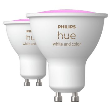 LJUSKÄLLA PHILIPS HUE SPOT WCA 4,2W 2-PACK 