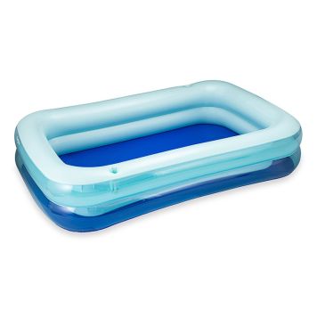 POOL FUNSICLE UPPBLÅSBAR 262X176CM BLÅ
