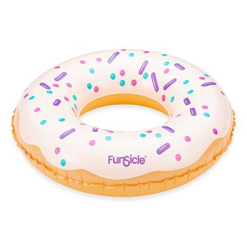 BADRING FUNSICLE MUNK Ø79CM GUL/VIT 