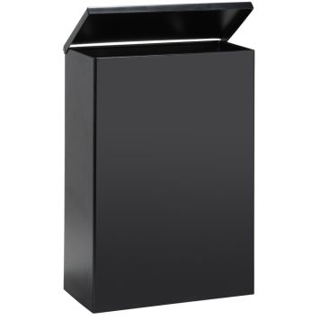 PAPPERSKORG BEMETA VÄGGMONTERAD 6L SVART