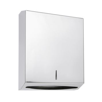 PAPPERSHANDDUKSDISPENSER BEMETA 350MM ROSTFRITT STÅL KROM 