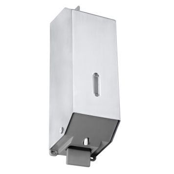 TVÅLDISPENSER BEMETA 1100ML BORSTAT ROSTFRITT STÅL 